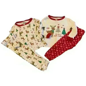 Baby Christmas Pajamas 2 Pair 18M